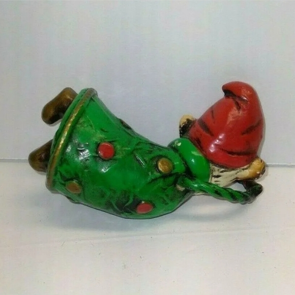 Vintage PF Hanging Elf Christmas Figure Decoration - Picture 2 of 6